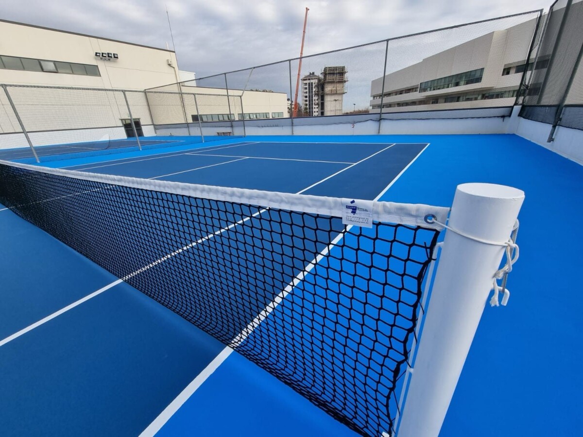 Las pistas de tenis del Polideportivo de Benimaclet han sido ya reparadas